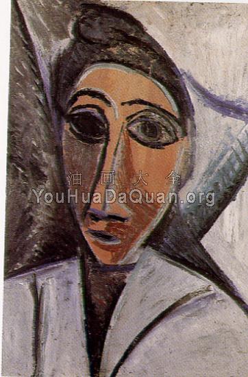 女人头像 - 巴勃罗·毕加索